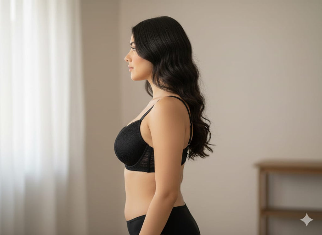 Lo❤️able Soft Cotton Fancy Push-Up Bra | Padded