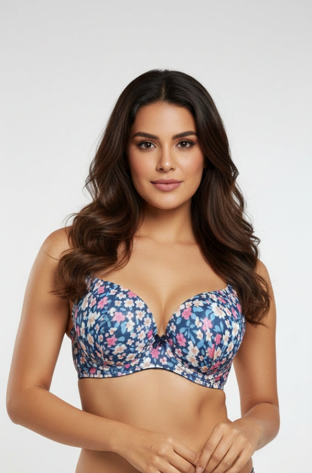 Lo❤️able Soft Fancy double Padded Push-Up Bra